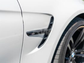 Brand: 2020-2024 BMW 3 Series F80 F82 F83 M3 M4 Gloss Black Fender Trim