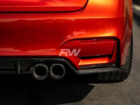 Brand: 2020-2024 BMW 3 Series F8X M3 M4 3D Style Carbon Fiber Diffuser