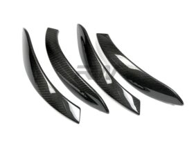 Brand: 2020-2024 BMW 3 Series F8X M3/M4 Carbon Fiber Door Grip Handle Trims