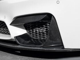 Brand: 2020-2024 BMW 3 Series F8X M3/M4 Carbon Fiber Slim Splitters