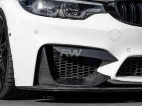 Brand: 2020-2024 BMW 3 Series F8X M3/M4 Carbon Fiber Slim Splitters