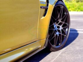 Brand: 2020-2024 BMW 3 Series F8X M3 M4 Carbon Fiber Splash Guards
