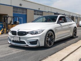 Brand: 2020-2024 BMW 3 Series F8X M3 M4 CS Style CF Front Lip Spoiler
