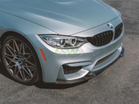 Brand: 2020-2024 BMW 3 Series F8X M3 M4 CS Style CF Front Lip Spoiler