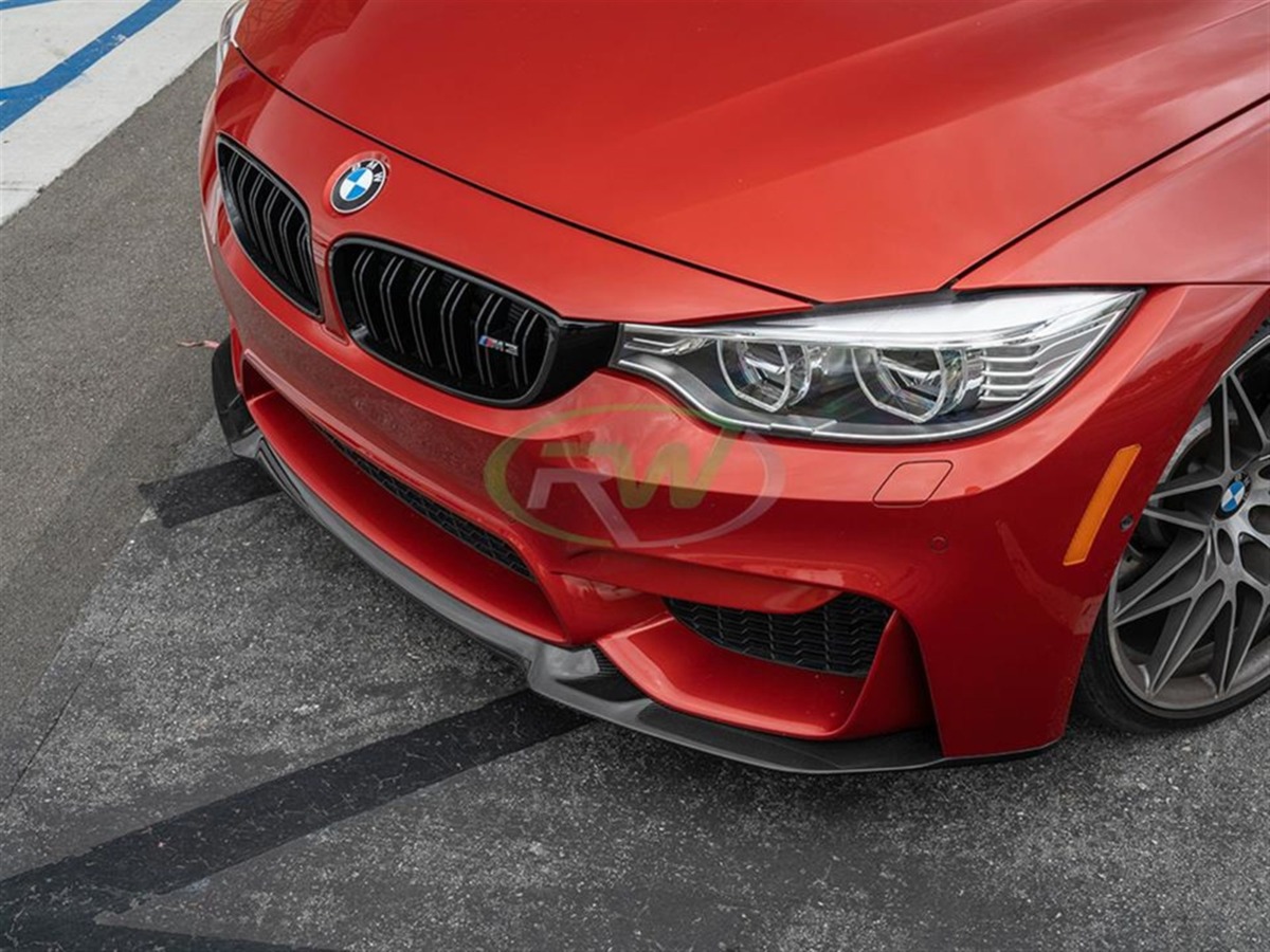 Brand: 2020-2024 BMW 3 Series F8X M3 M4 CS Style CF Front Lip Spoiler