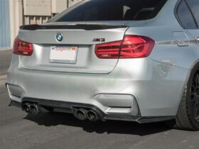 Brand: 2020-2024 BMW 3 Series F8X M3 M4 Exotics Style Carbon Fiber Diffuser