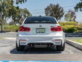 Brand: 2020-2024 BMW 3 Series F8X M3 M4 Exotics V2 Style CF Rear Diffuser