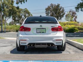 Brand: 2020-2024 BMW 3 Series F8X M3 M4 Exotics V2 Style CF Rear Diffuser