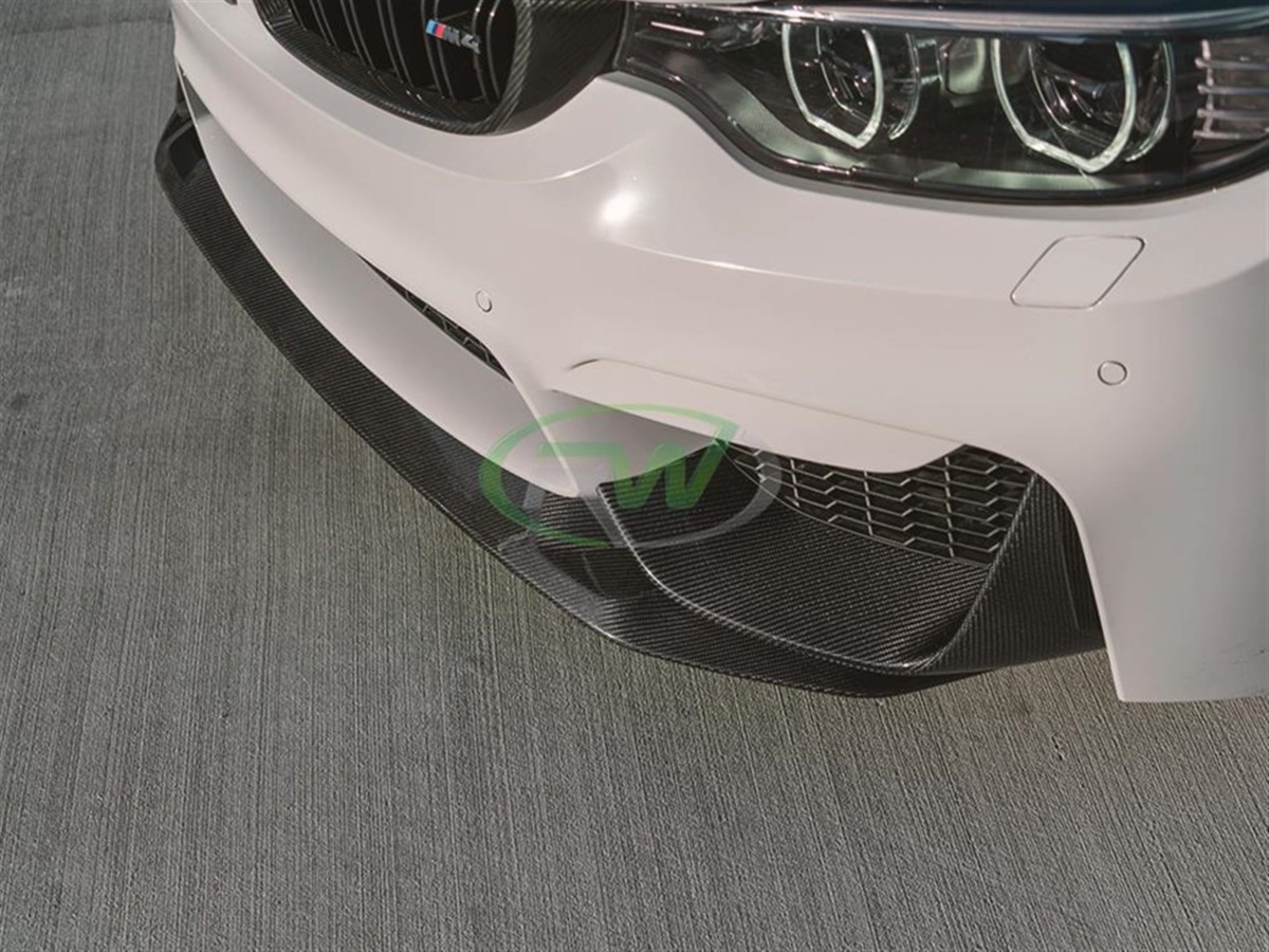 Brand: 2020-2024 BMW 3 Series F8X M3 M4 GTS Style CF Front Lip Spoiler