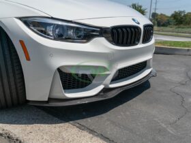 Brand: 2020-2024 BMW 3 Series F8x M3 M4 GTX Carbon Fiber Front Lip