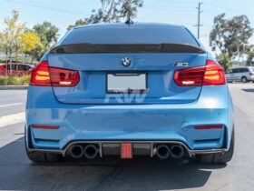 Brand: 2020-2024 BMW 3 Series F8x M3 M4 Kholen Style CF Rear Diffuser