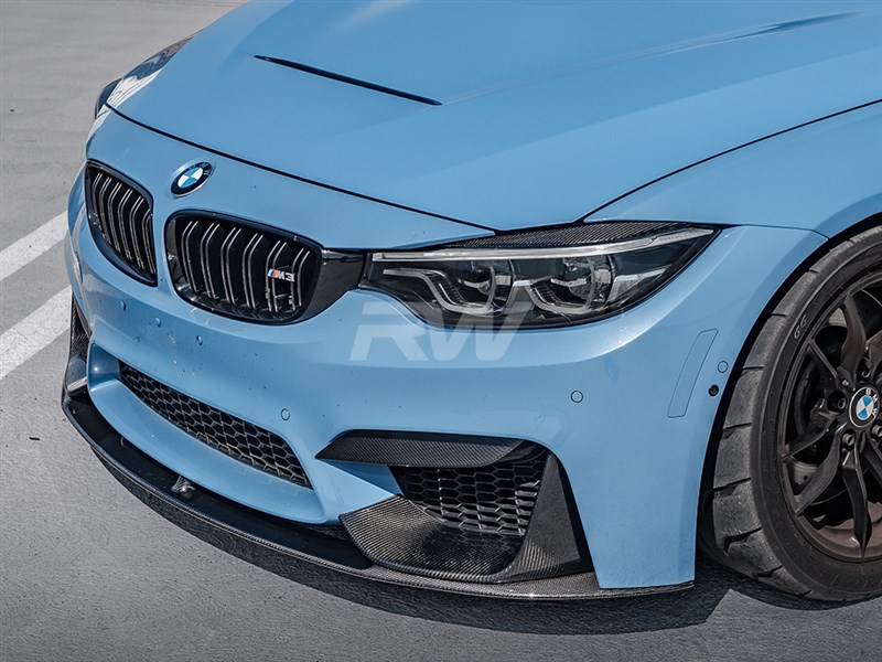 Brand: 2020-2024 BMW 3 Series F8X M3/M4 Performance Style CF Lip Spoiler