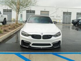 Brand: 2020-2024 BMW 3 Series F8X M3/M4 Performance Style CF Lower Front Lip