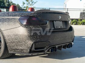 Brand: 2020-2024 BMW 3 Series F8X M3/M4 RWS Carbon Fiber Diffuser