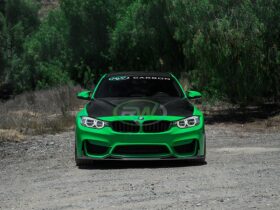Brand: 2020-2024 BMW 3 Series F8X M3 M4 RWS Carbon Fiber Front Lip
