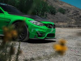 Brand: 2020-2024 BMW 3 Series F8X M3 M4 RWS Carbon Fiber Front Lip