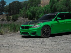 Brand: 2020-2024 BMW 3 Series F8X M3 M4 RWS Carbon Fiber Front Lip