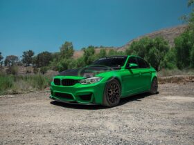 Brand: 2020-2024 BMW 3 Series F8X M3 M4 RWS Carbon Fiber Front Lip