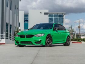 Brand: 2020-2024 BMW 3 Series F8x M3 M4 RWS Forged Carbon Front Lip
