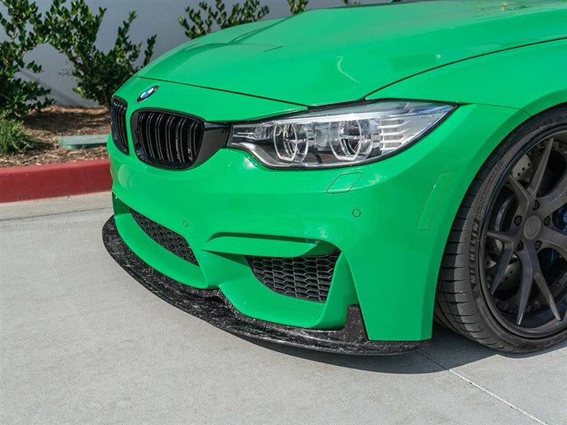 Brand: 2020-2024 BMW 3 Series F8x M3 M4 RWS Forged Carbon Front Lip