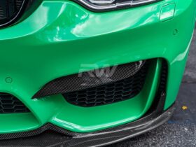 Brand: 2020-2024 BMW 3 Series F8X M3/M4 Upper Carbon Fiber Splitters