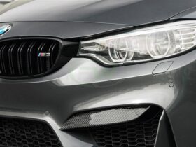 Brand: 2020-2024 BMW 3 Series F8X M3/M4 Upper Carbon Fiber Splitters