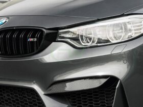 Brand: 2020-2024 BMW 3 Series F8X M3/M4 Upper Carbon Fiber Splitters