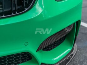 Brand: 2020-2024 BMW 3 Series F8X M3/M4 Upper Carbon Fiber Splitters