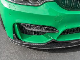 Brand: 2020-2024 BMW 3 Series F8X M3/M4 Upper Forged Carbon Fiber Splitters