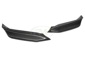 Brand: 2020-2024 BMW 3 Series F8X M3/M4 V2 Upper Carbon Fiber Splitters