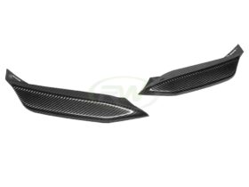Brand: 2020-2024 BMW 3 Series F8X M3/M4 V2 Upper Carbon Fiber Splitters