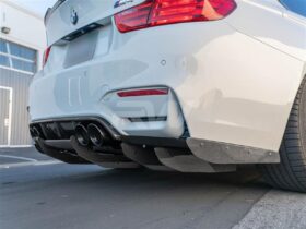 Brand: 2020-2024 BMW 3 Series F8X M3/M4 Varis Style CF Diffuser+Undertray