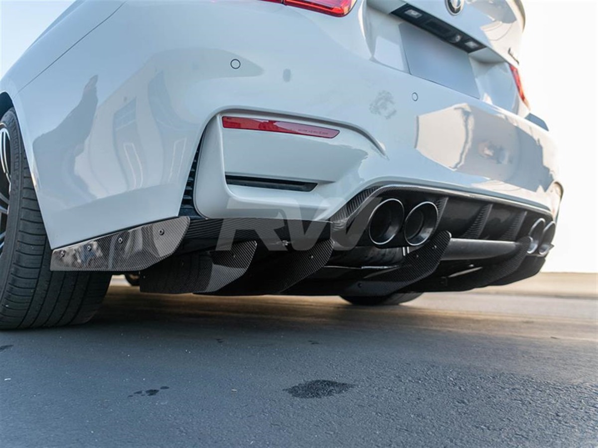 Brand: 2020-2024 BMW 3 Series F8X M3/M4 Varis Style CF Diffuser+Undertray
