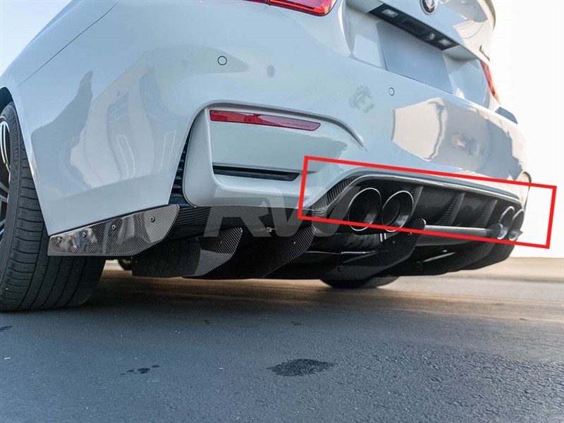 Brand: 2020-2024 BMW 3 Series F8X M3 M4 Varis Style CF Rear Diffuser