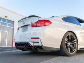 Brand: 2020-2024 BMW 3 Series F8X M3 M4 Varis Style CF Rear Diffuser
