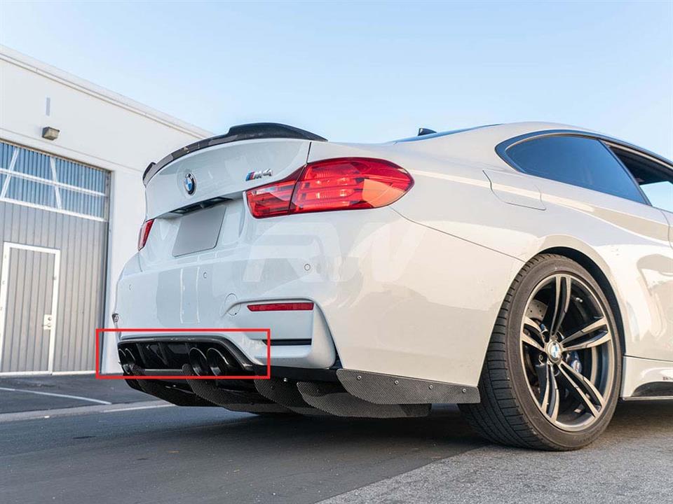 Brand: 2020-2024 BMW 3 Series F8X M3 M4 Varis Style CF Rear Diffuser