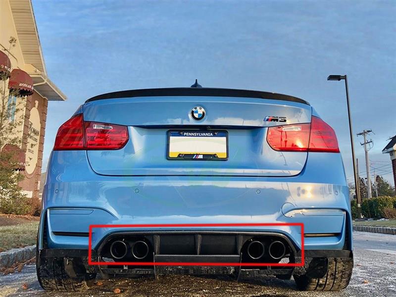 Brand: 2020-2024 BMW 3 Series F8X M3 M4 Varis Style CF Rear Diffuser
