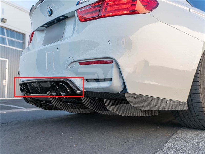 Brand: 2020-2024 BMW 3 Series F8X M3 M4 Varis Style CF Rear Diffuser
