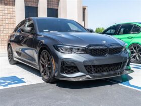 Brand: 2020-2024 BMW 3 Series G20 3 Series GTX Carbon Fiber Front Lip
