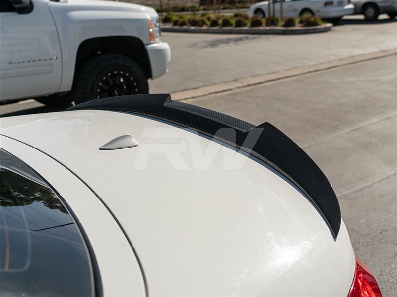 Brand: 2020-2024 BMW 4 Series F33 F83 M4 Style Carbon Fiber Trunk Spoiler