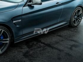 Brand: 2020-2024 BMW 4 Series F82 F83 M4 CF Side Skirt Extensions
