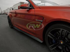 Brand: 2020-2024 BMW 4 Series F82 F83 M4 GTX Carbon Side Skirt Extensions