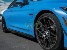 Brand: 2020-2024 BMW 4 Series F82 F83 M4 GTX Carbon Side Skirt Extensions