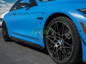 Brand: 2020-2024 BMW 4 Series F82 F83 M4 GTX Carbon Side Skirt Extensions