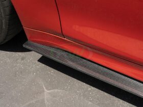Brand: 2020-2024 BMW 4 Series F82 F83 M4 RWS CF Side Skirt Extensions