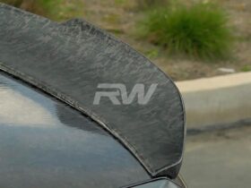 Brand: 2020-2024 BMW 5 Series F10 GTX Forged Carbon Trunk Spoiler
