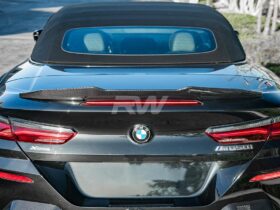 Brand: 2020-2024 BMW 8 Series G14 F91 Convertible GTX CF Trunk Spoiler