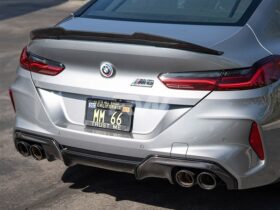 Brand: 2020-2024 BMW 8 Series G16 F93 Gran Coupe GTX CF Trunk Spoiler