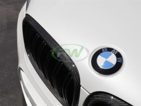 Brand: 2020-2024 BMW F15 F16 F85 F86 Carbon Fiber Grilles