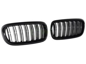 Brand: 2020-2024 BMW F15 F16 F85 F86 Gloss Black Grilles